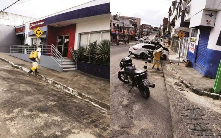 Camacã: Prefeitura realiza operação de higienização nas ruas
